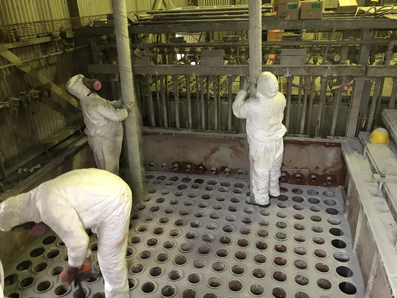 Albarrie baghouse maintenance