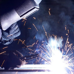 Shielding gas welding