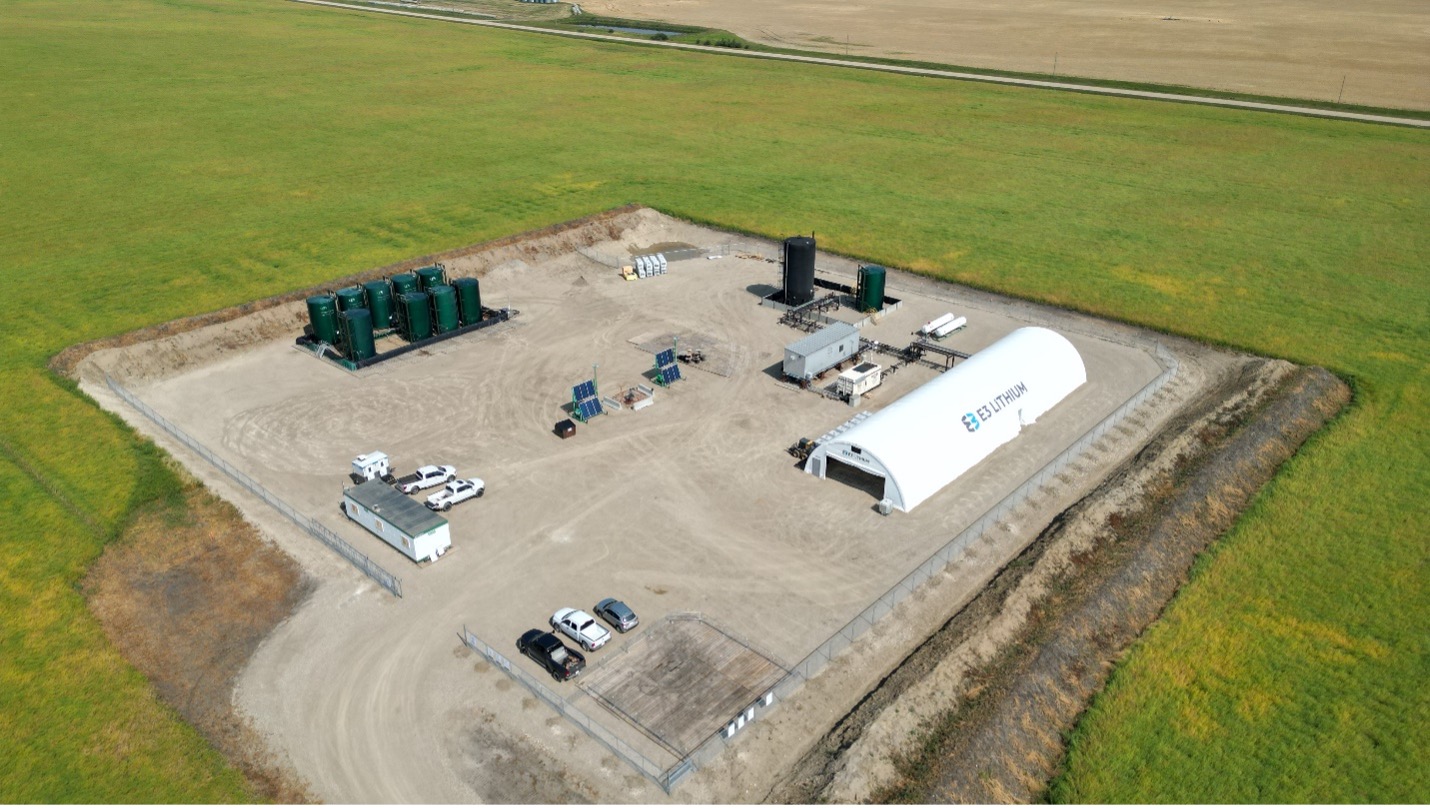 E3 Lithium field DLE pilot plant 2023