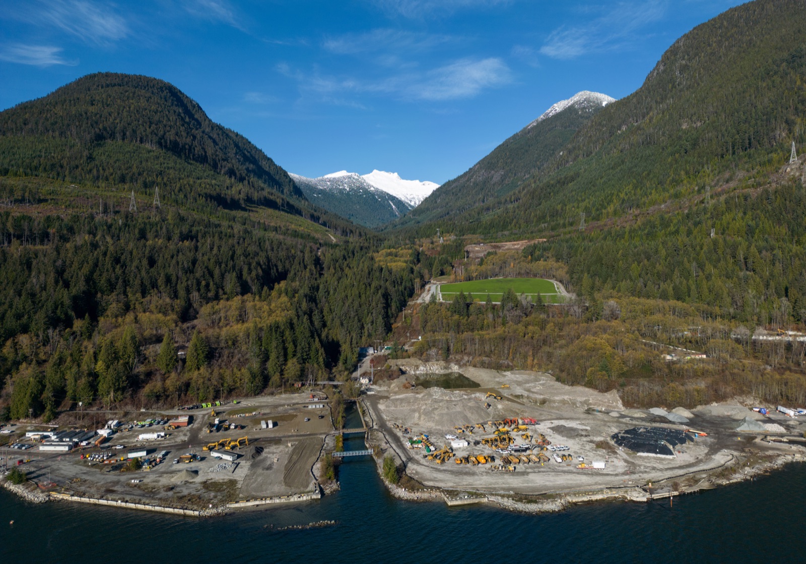 Woodfibre LNG site visit