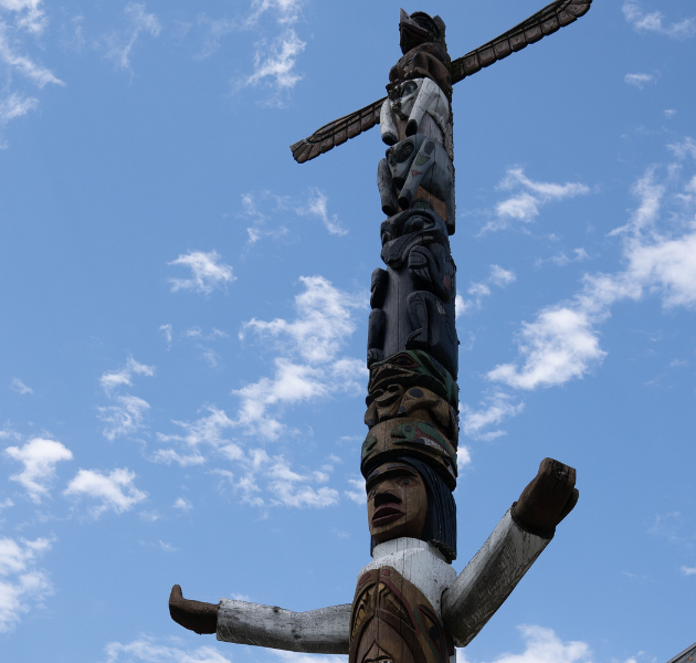 Squamish Nation totem
