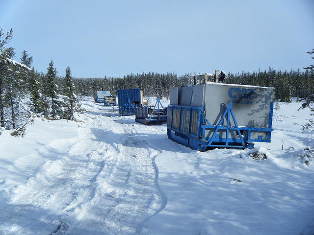 Drill equipment is on site at West McArthur.