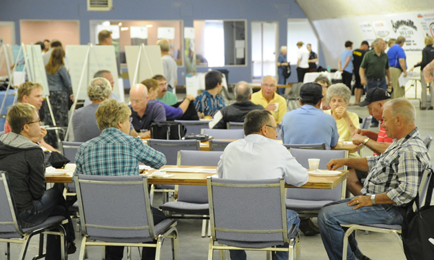 The goal of the open houses was to obtain public feedback on the analysis and conclusions of the Kronau Project environmental impact statement. 