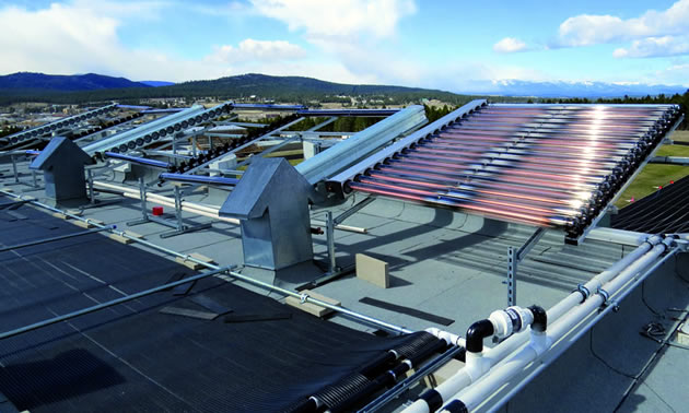 renditon of solar project
