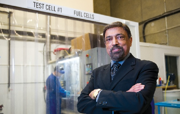 Company president Suresh Singh at the company's headquarters in Vancouver
