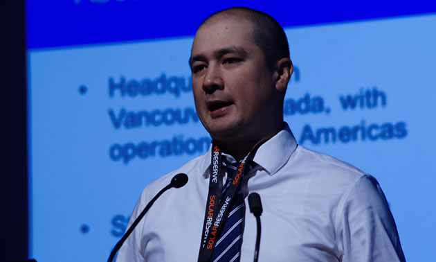 Chris Adachi, Manager of Sustainability Implementation & Carbon Strategy at Teck Resources.