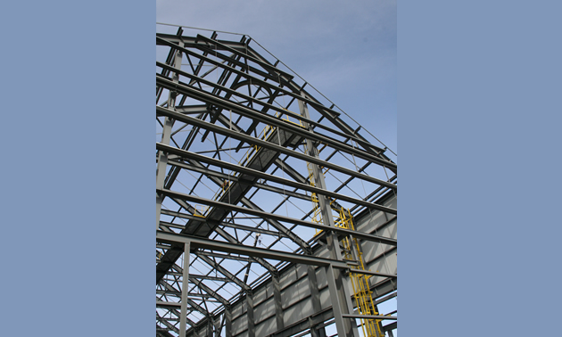 a building under construction