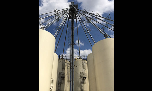 One of Source Energy's terminals near Eckville, Alberta.