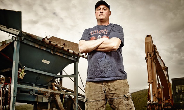 Ken Foy, one of the stars in Yukon Gold