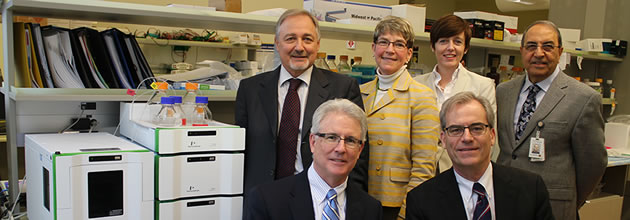 Representatives from Spectra Energy, VGH & UBC Hospital Foundation