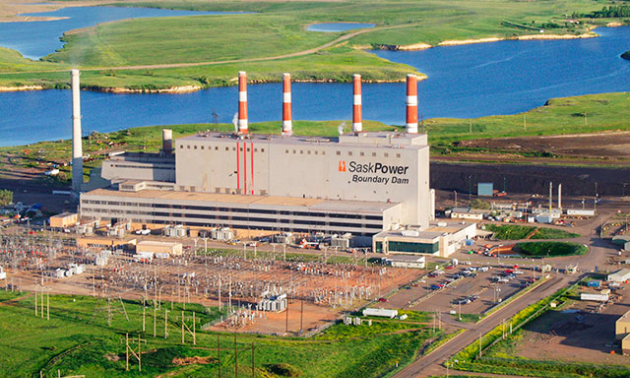 The new Chinook Power Station with add to SaskPower's power grid which the Boundary Dam Power Station (pictured) currently contributes to