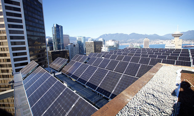 Telus’ rooftop installation optimises land use.