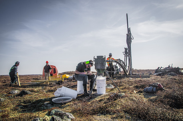 3D RC till sampling program at Kennady North Project, Kennady Diamonds Inc.