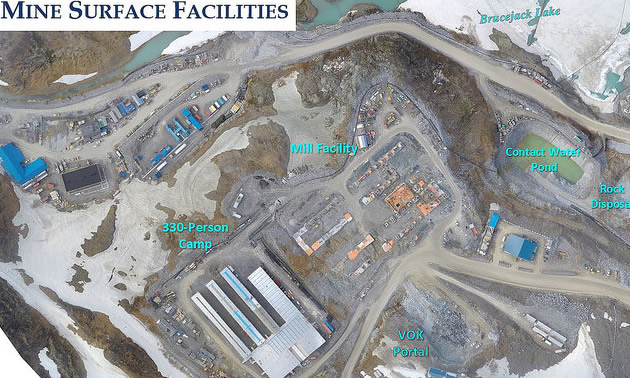 May 2016 Brucejack Aerial