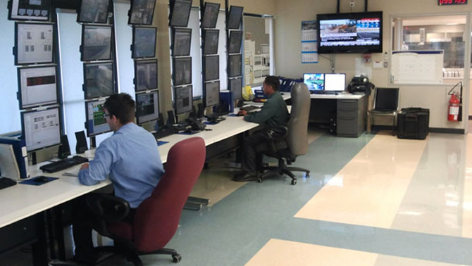 H20 Power's Oshawa Control Centre. 