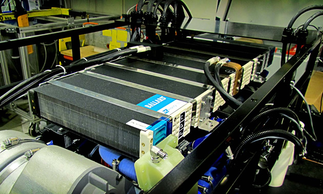 Ballard's new FCgen®-LCS high performance fuel cell stack will provide power for a range of Heavy Duty Motive applications, including buses, commercial trucks and trains.