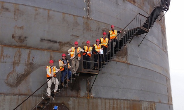 Another photo taken at the time of the site visit by Evans and Comerford in August 2014.