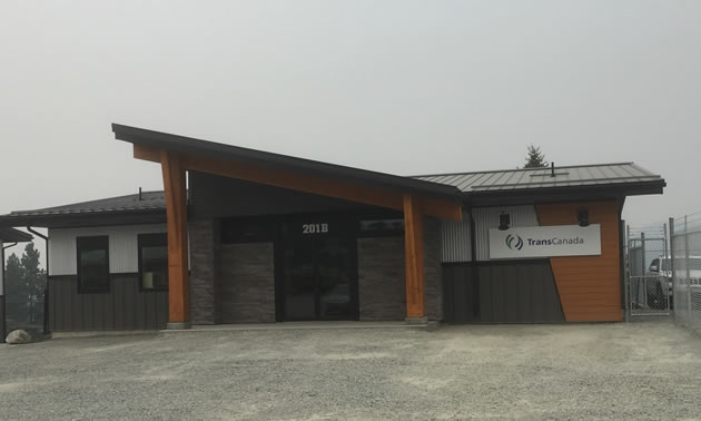 Picture of new building owned and built by TransCanada Pipeline Inc. 