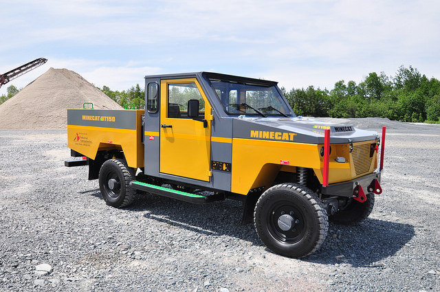 Industrial Fabrication's UT150-eMV electric vehicle