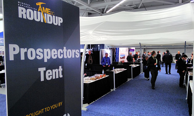 The prospectors tent. 