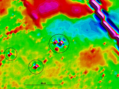CanAlaska detected magnetic anomalies that signify Kimberlite pipes. 