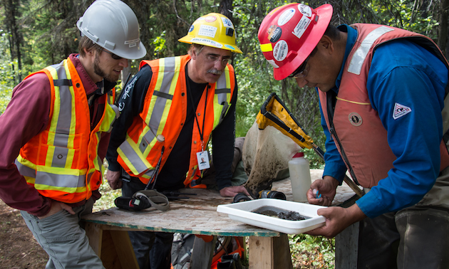 Photo of Andrew Chewter, Chris Werbick and Wes Chingee.