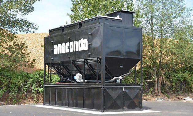 One of Foresight's portfolio companies, Recycle Now, created commercial units to process organic waste at a Vancouver test site.