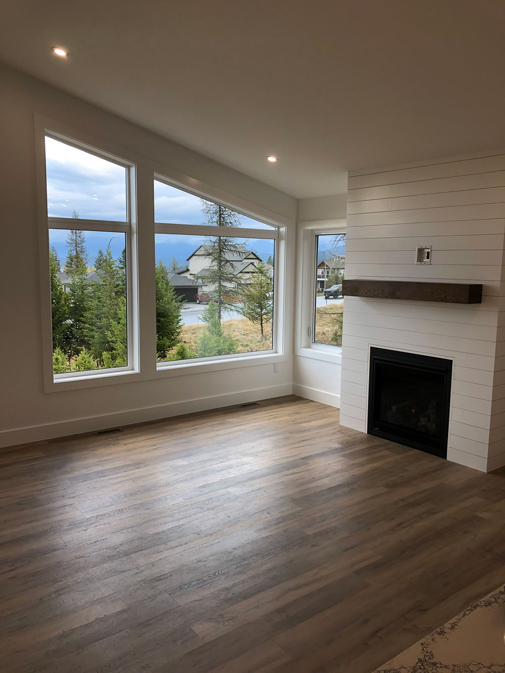 Bright living spaces