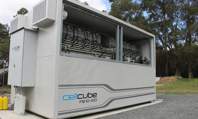 CellCube Vanadium Redox Flow Battery delivered to University of Calgary