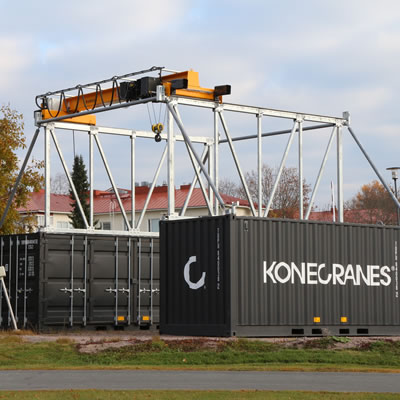 Konecranes new CXT Explorer for remote locations now available on KonecranesDirect.com