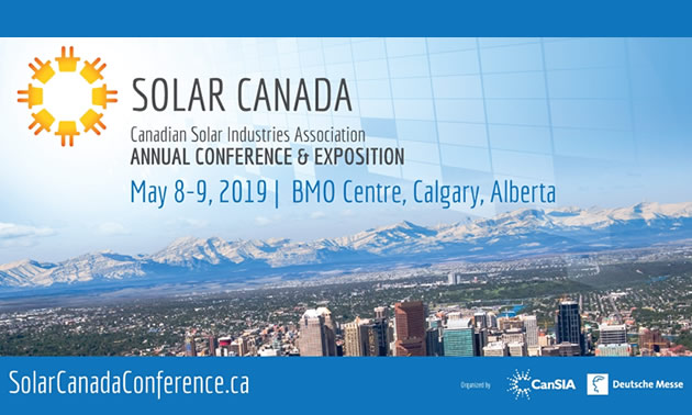 Calgary to host Canada’s Solar Industry May 8-9, 2019