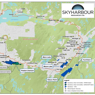 Skyharbour option partner Orano Canada announces 2019 exploration budget of $2.2 million