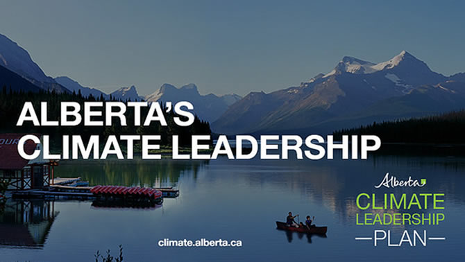 Climate Leadership Plan introduced by Alberta government