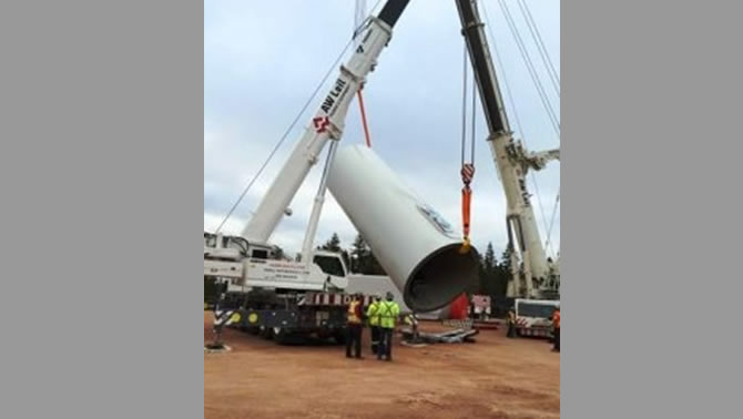 Nova Scotia’s South Canoe wind project operational