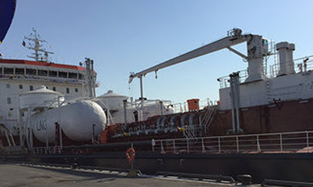 A liquefied natural gas (LNG) supply solution available to all shipowners in Quebec