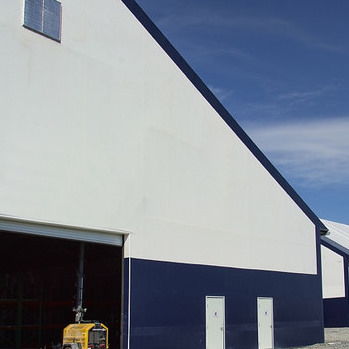 Fabric structures used on massive hydroelectric project