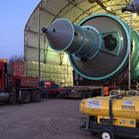 B&W PGG Canada ships one of the largest components ever in Saskatchewan