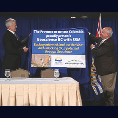 BC put $5 million into Geoscience BC for informed land-use decisions & mineral & energy exploration