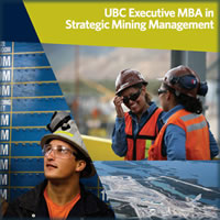 UBC announces new Executive MBA in Strategic Mining Management