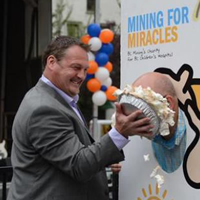 Teck’s Celebrity Pie Throw Raises $1.1M for BC Children’s Hospital
