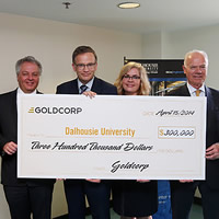 Goldcorp donates $300K to Dalhousie University’s Mineral Resource Engineering program