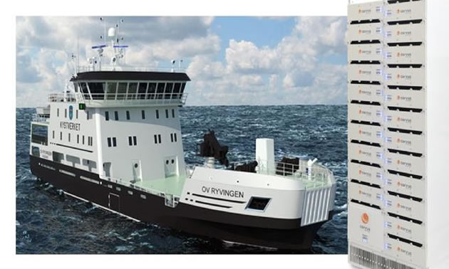 Corvus Energy ESS selected by Rolls-Royce for new multipurpose hybrid vessel