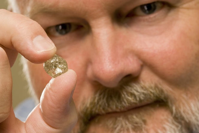 Drilling for diamonds