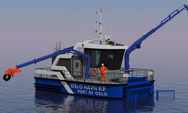 Corvus Energy selected to provide batteries for the world’s first all-electric workboat