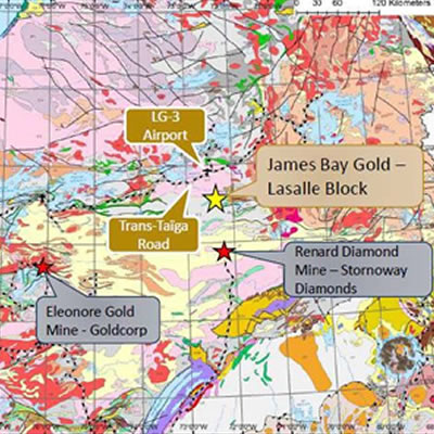 Midland resumes exploration work on the James Bay Gold Project