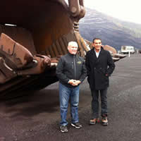 B.C. Government Ministers tour Elk Valley coal mines