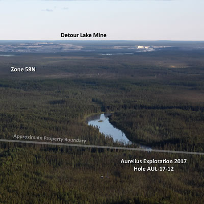 Aurelius intersects 9.4 g/t gold over 6.58 m on the Lipton Property